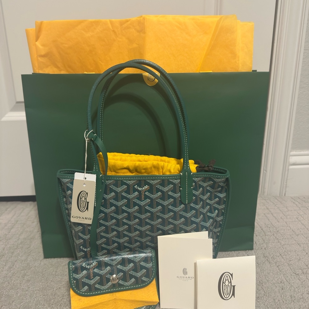 Goyard Green Mini Anjou